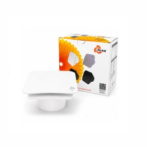 Nİ-SA EBT-100SB PLASTİK ASPİRATÖR ( 100 ) ( BEYAZ ) BANYO TUVALET HAVALANDIRMA ASPİRATÖRÜ (12W)*20
