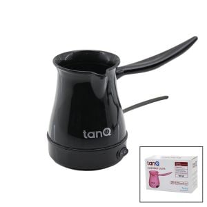 TANQ DURU TCM-2023 ( SİYAH ) ( ELEKTRİKLİ ) KAHVE MAKİNESİ ( PLASTİK ) CEZVE ( 700W ) ( 330ML=4-5 FİNCAN ) (GİZLİ REZİSTANS)*24