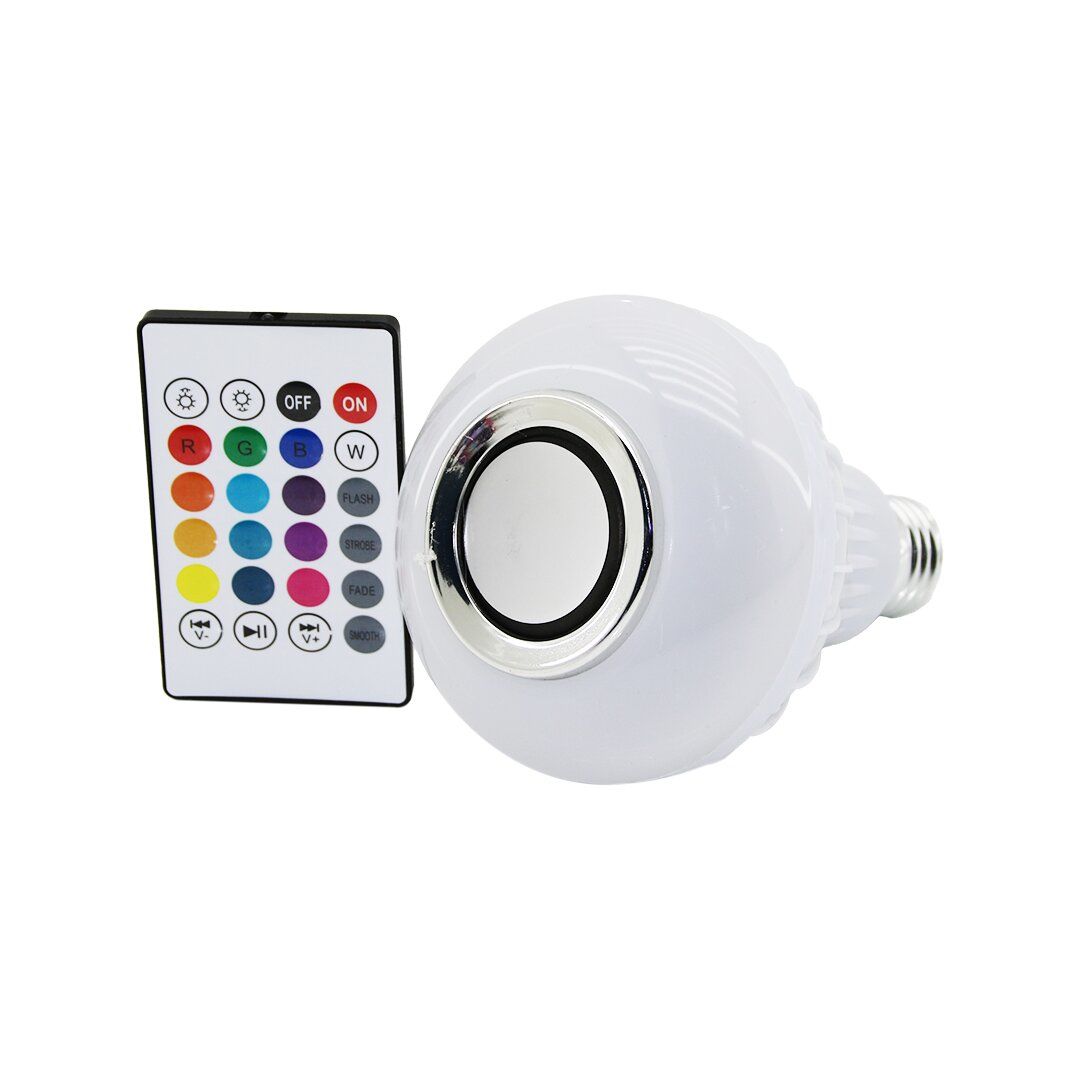 WINNBOSS WN-1156 (2IN1) (KUMANDALI RGB LED AMPUL & BLUETOOTH HOPARLÖR MÜZİK ÇALAR) (LED=7W & HOPARLÖR=3W)*70