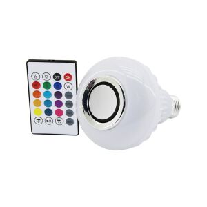 WINNBOSS WN-1156 (2IN1) (KUMANDALI RGB LED AMPUL & BLUETOOTH HOPARLÖR MÜZİK ÇALAR) (LED=7W & HOPARLÖR=3W)*100