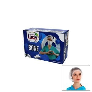 MİSS LADY-2094 ( 100PCS ) CERRAHİ & HİJYEN & AŞCI KAFA BONESİ (KUTULU PAKET)*25