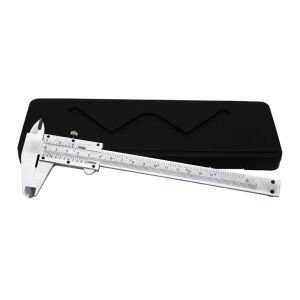 VERNIER CALIPER LRD-23 ( 0-150MM ) LRD-71 ( METAL ) MEKANİK KUMPAS ÖLÇÜ ALETİ ( PLASTİK KUTULU )*50