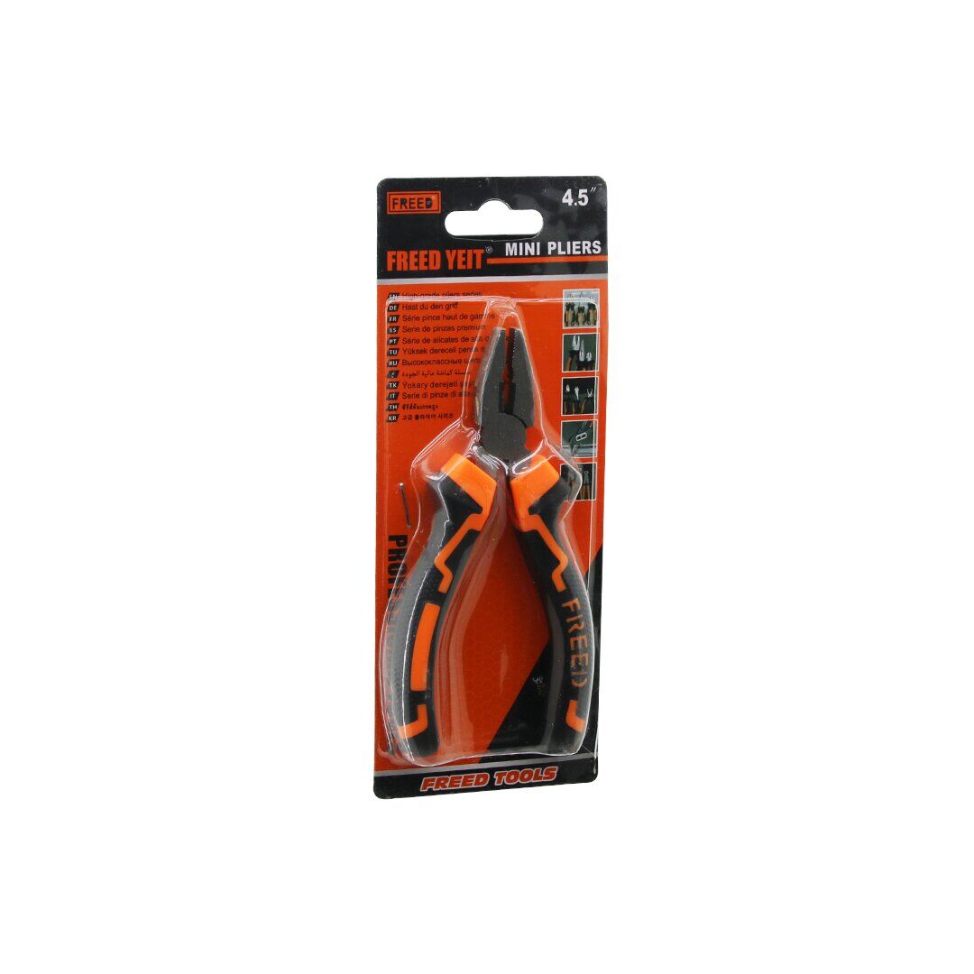 FREED TOOLS BGC-4 ( 4.5'' ) ( MİNİ ) ( PENSE ) ( YAYLI ) MINI PLIERS*300