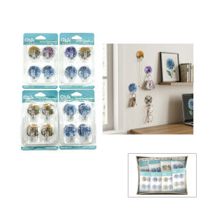 QLUX L-00638 ( 4PCS ) DAMLA KÜÇÜK YAPIŞKAN ASKI*32X2