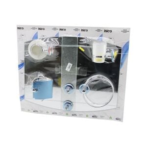 İBİCO BNY-240 (6PCS) BLİSTER AYNA SETİ (AYNA & WC KAĞITLIK & SABUNLUK & DİŞ FIRÇALIK & ETEJER & HAVLULUK ) (VİDALI) (ETAJER)*6=K
