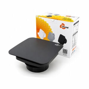 Nİ-SA EBT-120SA PLASTİK ASPİRATÖR ( 120 ) ( ANTRASİT ) BANYO TUVALET HAVALANDIRMA ASPİRATÖRÜ (16W) (1900RPM) (180M3/H)*20