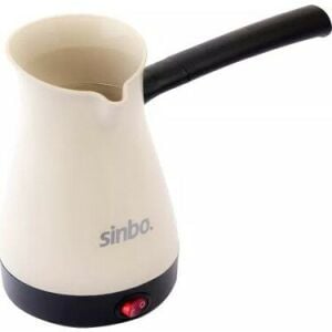 SİNBO SCM-2951 (ELEKTRİKLİ CEZVE PLS.) TÜRK KAHVE MAKİNE (ÇELİK GİZLİ REZİSTANS) 700W (5 FİNCAN & 400ML)*12