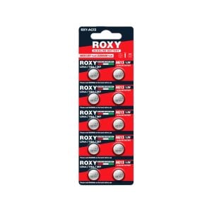 ROXY RXY-AG13 ( AG13 ) SAAT PİLİ ( 1.5V ) ( LR44/1154/357 ) ( 10LU KART )*400