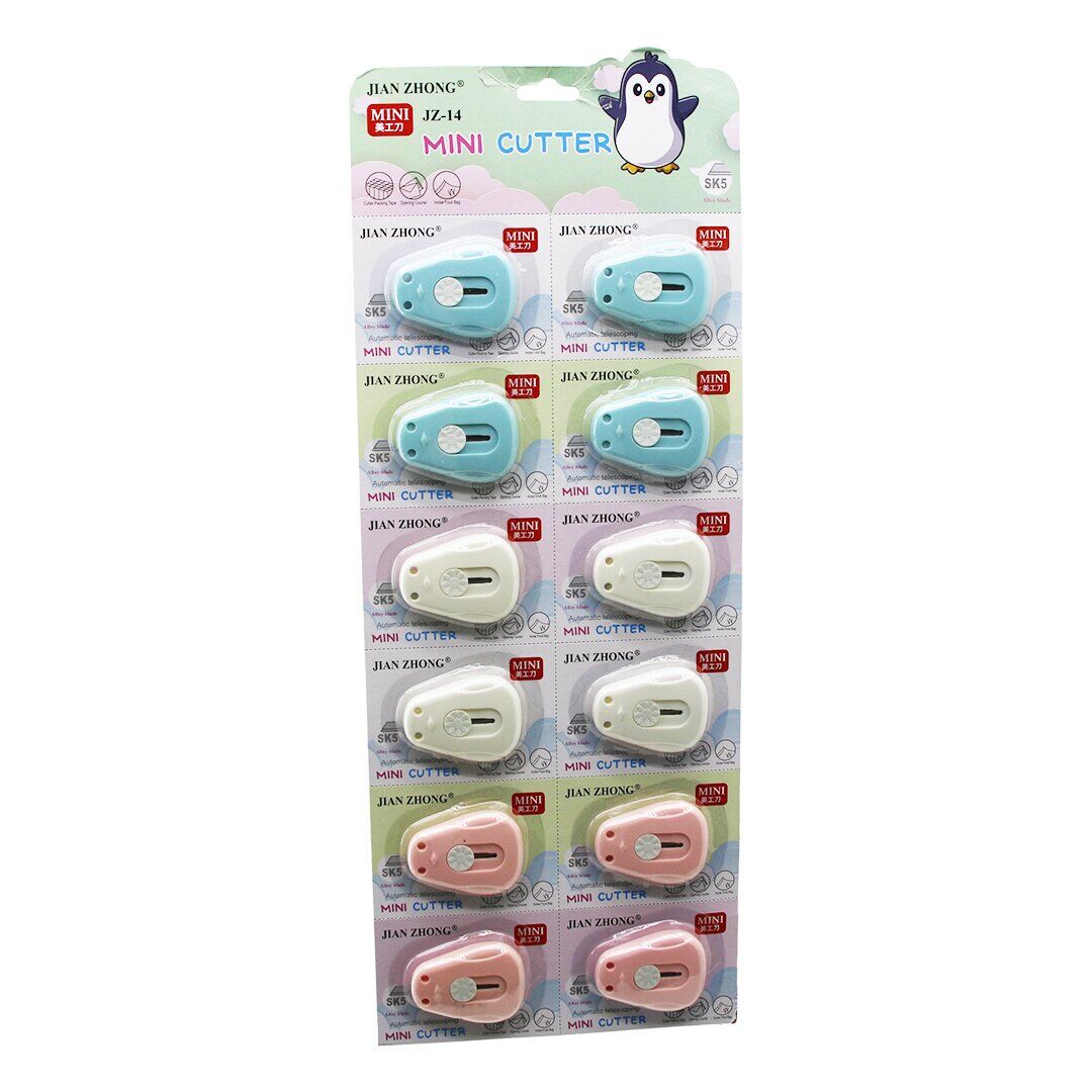 ÇINAR-JZ-14 ( MİNİ ) ( CEP & ÇANTA ) ( PENGUEN ) FALÇATA & MAKET BIÇAK*12X60