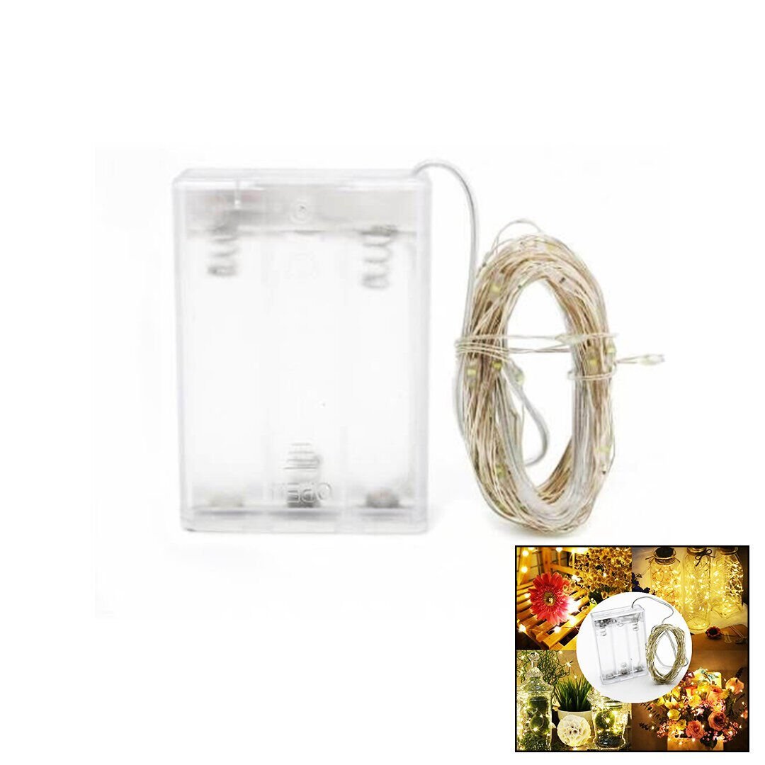 WINNBOSS WN-1212 ( 3 PİL ) ( 5MT ) ( GÜNIŞIK ) PERİ LED DEKOR LAMBA*20X40