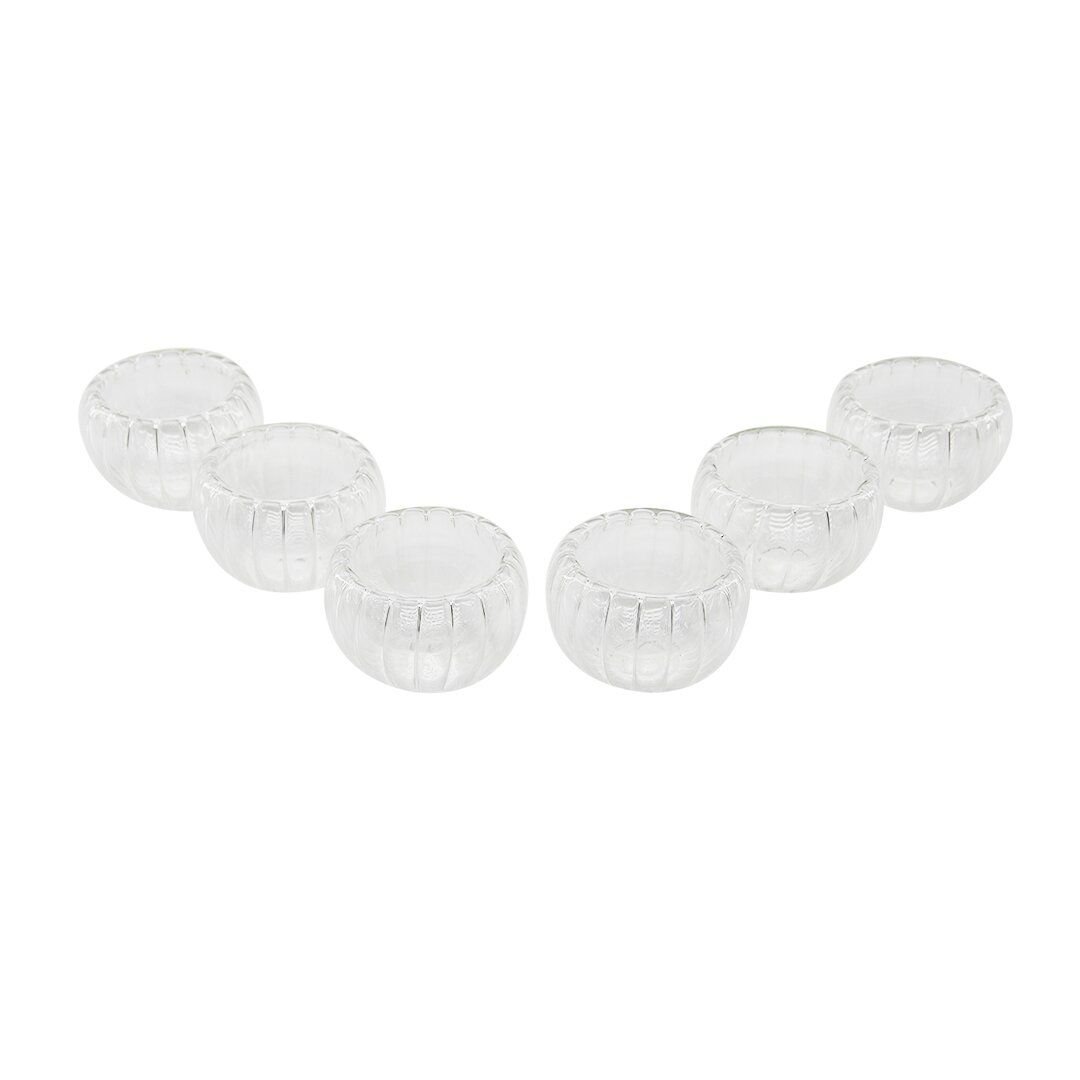 BAROTTİ DMR-8167 ( 6PCS ) ( CAM ) LOKUMLUK & SOSLUK ( ÇİZGİLİ DESEN ) ( ÇİFT CİDARLI ) ( 50 ML )*30