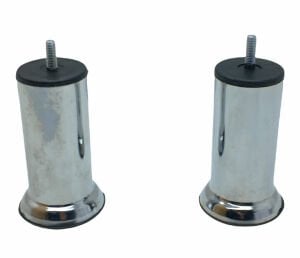 İBİCO ( 90-1013-2-01 ) ( 12CM ) ( KROM ) TOMBUL KOLTUK BAZA AYAK ( M8 İNCE VİDALI )*10X10