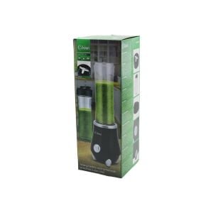 KİWİ KSB-2214 STANDLI BLENDER (250W) (500ML) (PASLANMAZ ÇELİK BIÇAK) (2İN1 ŞİŞE=BLENDER HAZNE& (MATARA=TAŞIMA KULPLU)*8