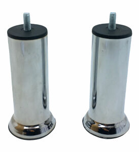 İBİCO ( 90-1014-1-01 ) ( 15CM ) ( KROM ) TOMBUL KOLTUK BAZA AYAK ( M10 KALIN VİDALI )*10X10