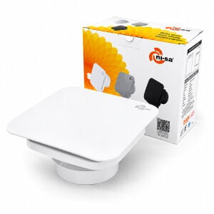 Nİ-SA EBT-150SB PLASTİK ASPİRATÖR ( 150 ) ( BEYAZ ) BANYO TUVALET HAVALANDIRMA ASPİRATÖRÜ (20W) (2800RPM) (320M3/H)*12