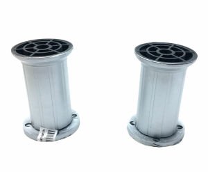 İBİCO ( 90-2802-10-12 ) ( 10CM X 51MM ) ( GRİ PLASTİK AYARLANABİLİR ) KOLTUK BAZA AYAK*10X16