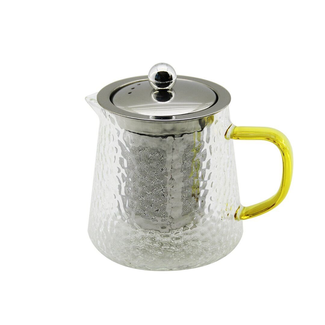 YAKUT-9972 ( 550ML ) ( YUVARLAK ) ( KABARTMALI & BOROSİLİKAT ) CAM DEMLİK*48