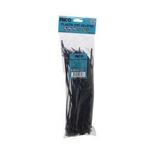 İBİCO İ13-107 ( SİYAH ) ( 4.8X300MM ) ( PLASTİK ) CIRT KELEPÇE ( KABLO BAĞI ) ( 100PCS )*10X15