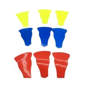 KRT-1103 ( 9PCS ) ( ÜÇGEN PALET ) BİSİKLET TEKER SÜSÜ ( RENKLİ PLASTİK )*50X1