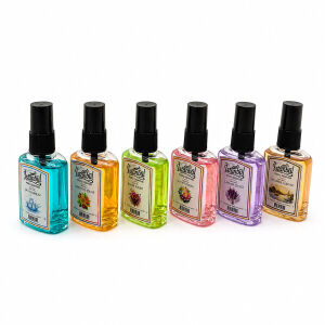 İSTANBUL KOKU DÜNYASI ( 50ML ) ( MİX ) SPREY ESANS KOLONYA ( İSTANBUL ES.-LAVANTA-LOTUS-BAHAR BAH.-BUZ FER.-NARENCİYE )*36X8