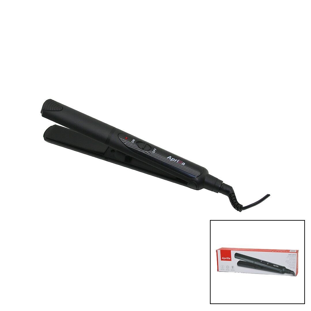 APRİLLA AHS-2013 SERAMİK SAÇ DÜZLEŞTİRİCİ (25X95MM) ( 30W ) (360° KABLO) (PTC ISITICI & HIZLI ISINMA) (MAX SICAKLIK:230℃)*8