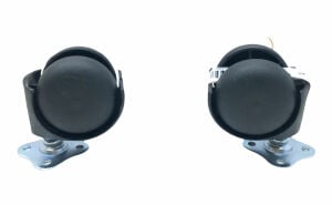 ERECT ERC-802-P ( DÜZ DÖNER TABLALI & 50MM ) ÇİFTLİ PLASTİK TEKER*10X40