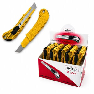 WELDER ( BÜYÜK ) ( ALÜMİNYUM ) FALÇATA MAKET BIÇAK*25X12