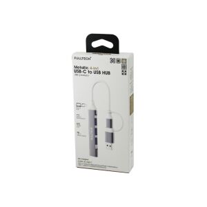FULLTECH FH-6 ( 4İN1 ) USB PORTLU ÇOĞALTICI ( USB TO TYPC-E ) ( 4 X USB PORT )*10X10