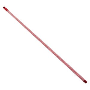 KAPPRO ( KIRMIZI & BEYAZ ÇİZGİLİ ) ( METAL ) VİLEDA VİLADA FIRÇA SAPI 120CM*25=K