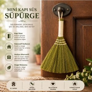 BAROTTİ DMR-10262 KAPI SÜS & SÜPÜRGE ( HASIR SAPLI )*240