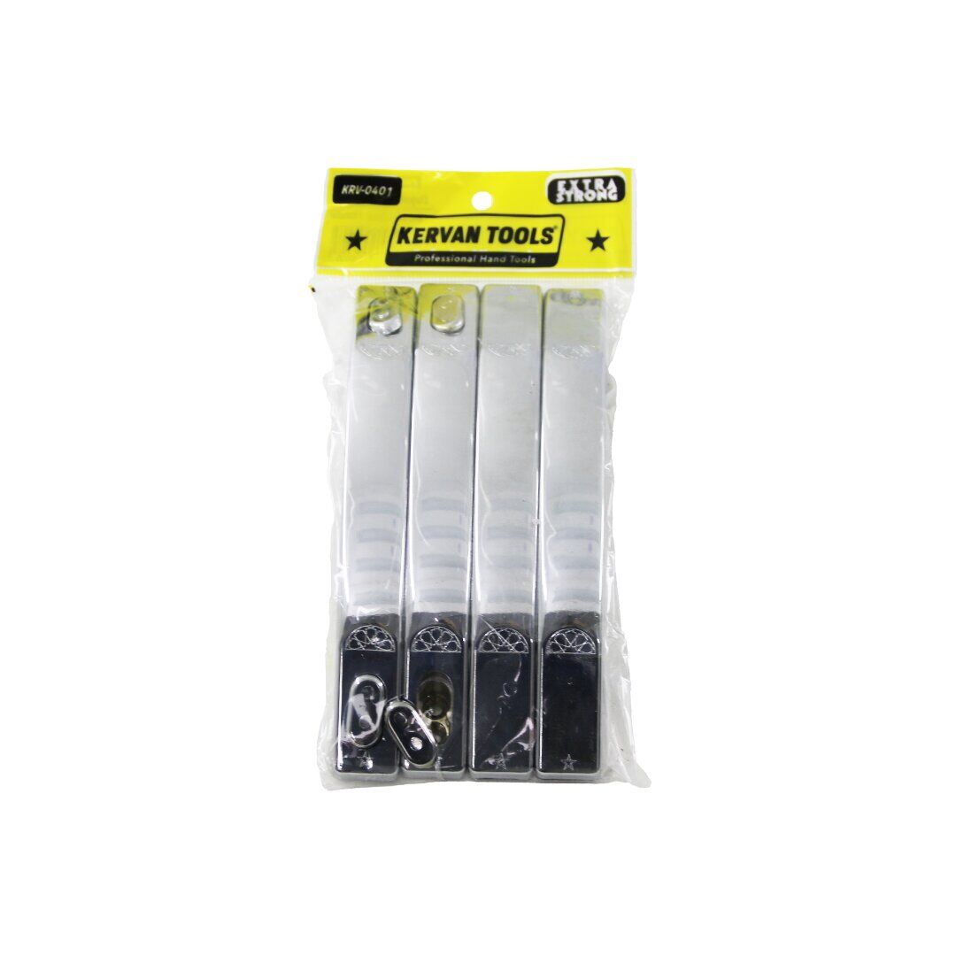 KERVAN TOOLS KRV-0401 ( 4PCS = 2TKM ) PLASTİK KROM KAPLAMA DUŞAKABİN KOLU 10MM*160