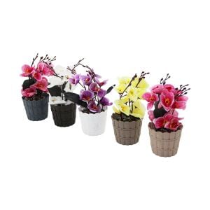 EVİDECOR ( ORKİDE ) YAPAY ÇİÇEK ( PLASTİK SAKSI )*20=K