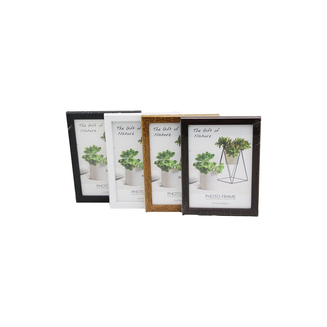 YAKUT-13016 ( 5''X7'' & 13X18CM ) ( İNCE & TEK RENK ÇERÇEVE ) AHŞAP RESİM ÇERÇEVESİ*48=K