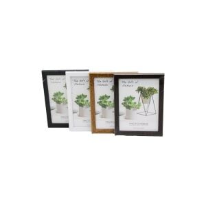 YAKUT-13016 ( 5''X7'' & 13X18CM ) ( İNCE & TEK RENK ÇERÇEVE ) AHŞAP RESİM ÇERÇEVESİ*48=K