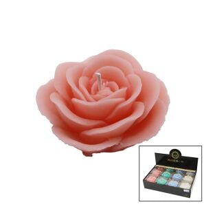 MAXİMUM MAX-2350 ( TEKLİ ) ( BÜYÜK GÜL MODELİ ) ( RENKLİ & KOKULU ) MUM*20X8