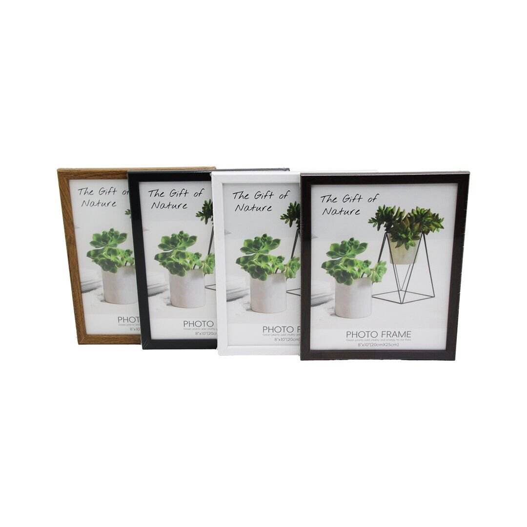 YAKUT-13018 ( 8''X10'' & 20X25CM ) ( İNCE & TEK RENK ÇERÇEVE ) AHŞAP RESİM ÇERÇEVESİ*36=K