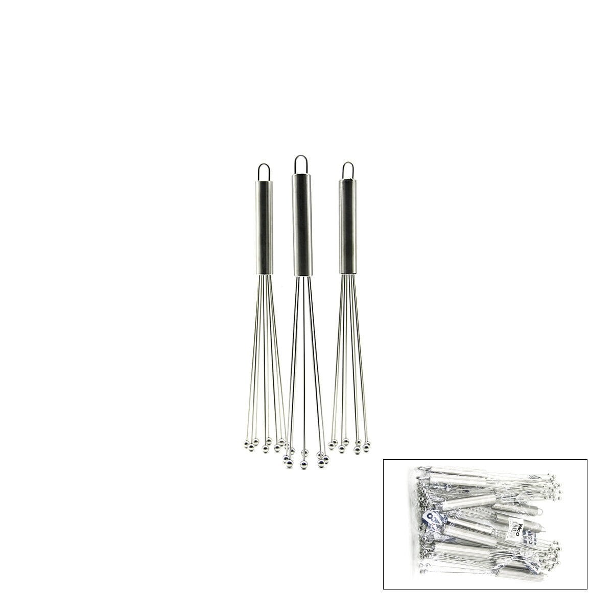 İBİCO İ22-358 ( 8-BONCUK UÇLU ) METAL ÇIRPICI ( KROM SAP ) ( UÇLARI=İT TOPLA & ÇEK AÇ ) ( UÇ=13.5CM& SAP:11.5CM )*12X20*12X20