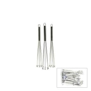 İBİCO İ22-358 ( 8-BONCUK UÇLU ) METAL ÇIRPICI ( KROM SAP ) ( UÇLARI=İT TOPLA & ÇEK AÇ ) ( UÇ=13.5CM& SAP:11.5CM )*12X20*12X20