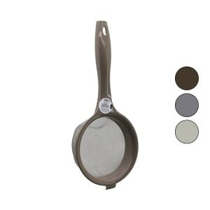 QLUX FINE MESH L-00907 ( NO-12 ) ( 600ML ) ( İNCE ÖRGÜ ) TEL SÜZGEÇ ( RENKLİ PLASTİK SAP & ÇERÇEVE )*33