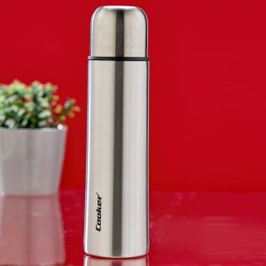 COOKER CKR-2115 ( 0.5LT ) ( KROM ) TERMOS ( PASLANMAZ ÇELİK & SIZDIRMAZ KAPAK = BARDAK )*24