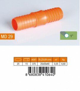 MEDALYAN MD-27 NORMAL HORTUM EKİ 5/8 *75X16