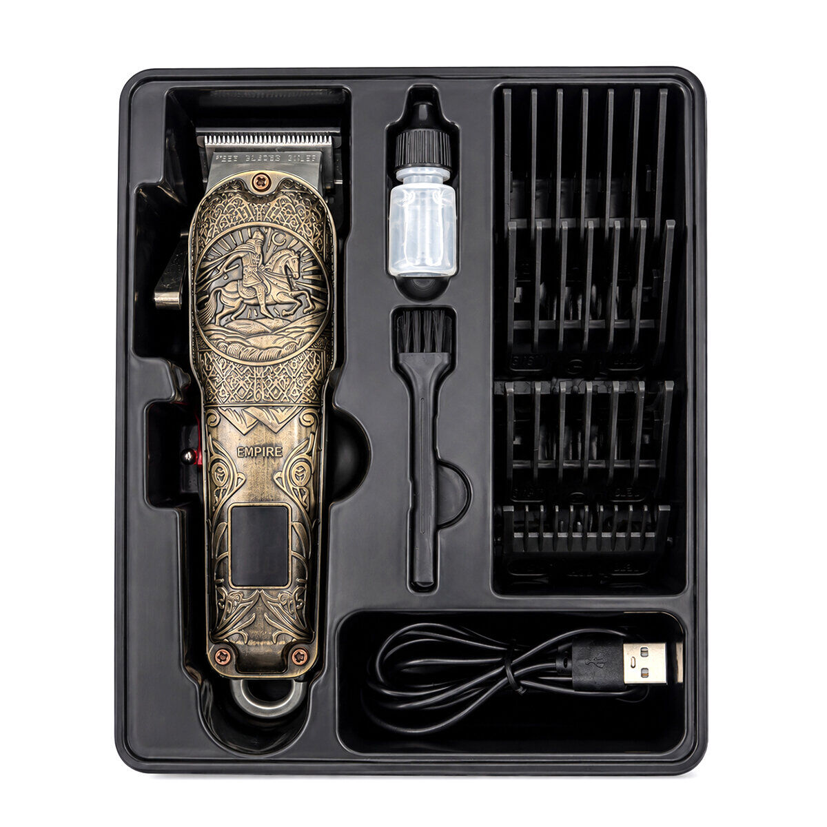 MR.TRIMMER MR-7800 SAÇ SAKAL KESME TRAŞ MAKİNESİ ( USB & TYPE-C ŞARJLI & LED GÖSTERGE ) ( 3-7-9-12MM TARAK )*40