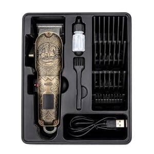 MR.TRIMMER MR-7800 SAÇ SAKAL KESME TRAŞ MAKİNESİ ( USB & TYPE-C ŞARJLI & LED GÖSTERGE ) ( 3-7-9-12MM TARAK )*40