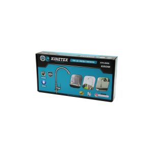 KINETEX KTX-2895 ( KROM ) ( TEK SU GİRİŞLİ ) MİX ( UZUN KUĞU ) ( EVYE ) ( AÇ KAPA ) MUTFAK BATARYA*50