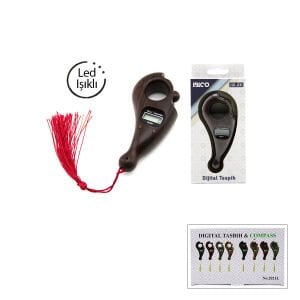 İBİCO İ12-231 NO-2021L ( DİJİTAL & IŞIKLI ) LÜX ZİKİRMATİK & TESBİH ÇEVİRMELİ*12X20