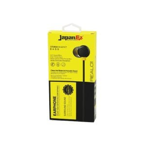 JAPANEX ( REAL01 ) ( KULAK İÇİ ) ( MİKROFONLU ) STEREO KULAKLIK (KABLOLU= 1MT) ( AUX GİRİŞ)*10X20
