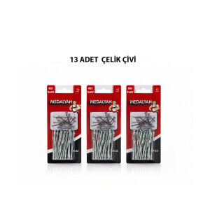 MEDALYAN DL-23 ( 4X60 ) ( 13PCS ) ( BETON ) ÇELİK ÇİVİ ( 18PCS )*12X12