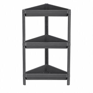 OM-0701 ( GRİ ) ( ÜÇGEN ) ( ÇUKUR ) PRATİK RAF ÜNİTESİ PLASTİK*6