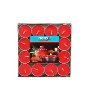 NEROX NRX-39K ( 32PCS ) TEA LİGHT YUVARLAK MUM MİX*48