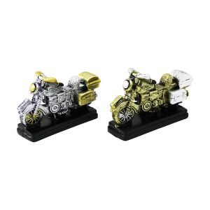 İBİCO İ12-217-A ( MOTOR ) VİNTAGE DEKORATİF BİBLO & RENKLİ ( 6.5X8CM ) ( REÇİNE )*240
